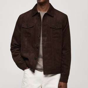 Custom Made Top Quality <b>Suede</b> <b>Jacket</b> Comfortable Wear And Plus Size Winter <b>Jacket</b> For Adults - Product Image 2