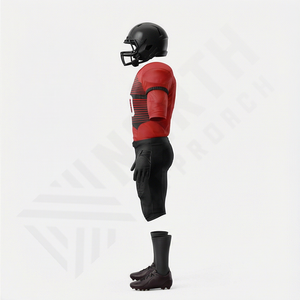 American Football Uniform Set Custom Design Quick Dry Plus Size Men Professional <b>Sports</b> <b>Apparel</b> - Product Image 3
