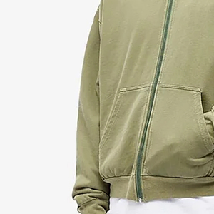 Sudaderas con capucha en blanco de invierno Logotipo personalizado Peso pesado Oversized Drop Shoulder Pullover Hoodies Hombres Streetwear 100% Algodón - Product Image 4