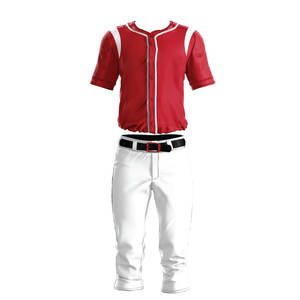 Nuevo uniforme de béisbol ligero y cómodo, uniforme de béisbol de precio razonable para adultos con logotipo personalizado - Product Image 1
