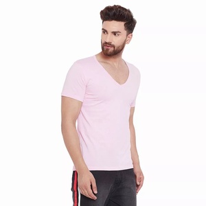 Camiseta con cuello redondo de algodón personalizada para mujer, Top informal suave de manga corta ajustado con opción de etiqueta privada - Product Image 3