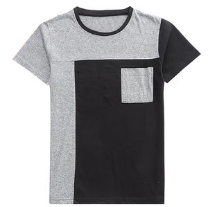 T-shirts décontractés à manches longues et col rond pour garçons, personnalisables en gros, 100 % coton biologique, séchage rapide, respirant, anti-rétrécissement, taille plus - Product Image 1