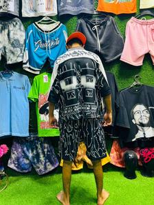 Camiseta con cuello en V y manga larga para hombre, ropa corta cómoda, logotipo estampado de nuevo diseño, talla grande, MOQ bajo, entrega rápida en oferta - Product Image 4