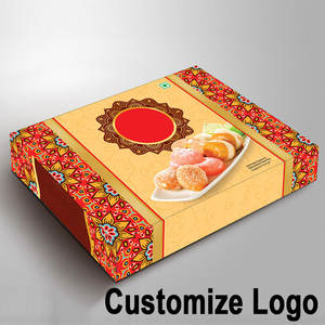 Caja de regalo para chocolate, postre, pastel de caramelo, regalo personalizado, caja de dulces para invitados, caja dulce de trufa de galleta de lujo - Product Image 4