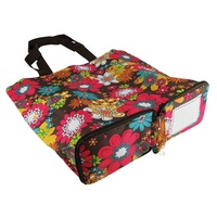 Sac de courses pliable en fibre de polyester, taille et motif personnalisables pour supermarchés et magasins