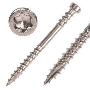 Tornillos <span class=keywords><strong>para</strong></span> <span class=keywords><strong>Madera</strong></span> JSCREW <span class=keywords><strong>SPAX</strong></span> A2 T-STAR Plus 5x70mm de Acero Inoxidable con Cabeza Torx, Fijaciones Profesionales - Product Image 3