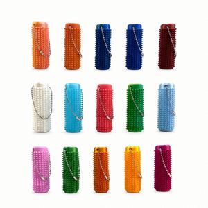High Quality Premium Choice Eco-friendly PLA 3D Printed Customizable Spiky Rod Keychain Venting Pendant Silent Fidgeting Tool - Product Image 5