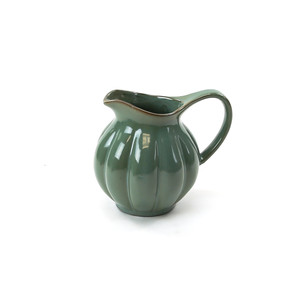 CPV2707PB - แจกันเซรามิกสีเขียวเข้มขนาดกลาง - สูง 5.6 นิ้ว - Product Image 1