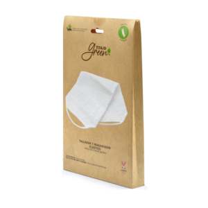 T.Taio Spugna Verde Elastica a Forma di Fiore per Esfoliazione Corpo, per Adulti e Bambini - Product Image 1