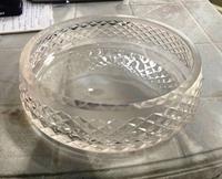 Bol en verre taillé à la main, design moderne, forme de fleur, décoration pour salon, maison, Noël/anniversaire/Nouvel An disponible