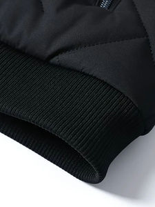 Blousons Bomber Unisexe Élégants Enduits, Séchage Rapide, Toile Douce, Personnalisables, Durables, Logo Frontal, Imperméables, Coupe-Vent, Respirants - Product Image 2