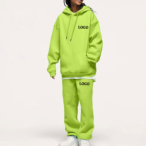 Conjunto Deportivo de 2 Piezas para Mujer, 100% Algodón, Ropa Deportiva de Invierno, Alta Calidad, Venta al Por Mayor - Product Image 1