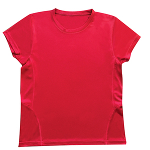 เสื้อยืดแขนสั้นแห้งเร็วสำหรับผู้หญิงเสื้อยืดคอกลมสำหรับนักกีฬาซับเหงื่อออกแบบได้ตามต้องการ - Product Image 2