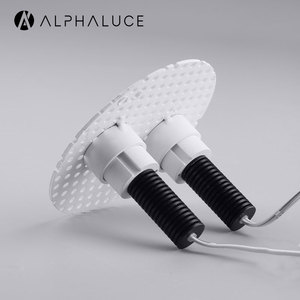 Mini spot LED encastré à double tête |   Mini projecteur double spot pour plafond étoilé et éclairage d'accentuation - Product Image 3