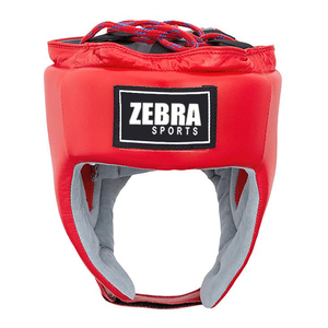 Protège-tête MMA avec logo personnalisé Casque de sparring en cuir pour combattre le Muay Thai Kick Boxing Brace Prix de gros Protection de la tête - Product Image 4
