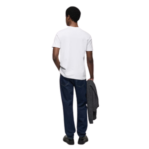 T-shirt décontracté 100% coton pour hommes, teint uni de meilleure qualité avec couleurs personnalisées et impression de logo - Product Image 6