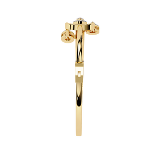 Fabulous 18K <b>Gold</b> Lab Grown Diamond Bracelet & <b>Bangle</b> - Product Image 1