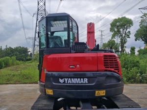 Type puissant excavatrice YANMAR 80 YANMAR utilisée originale du Japon de voie de 8 tonnes de YANMAR 80 - Product Image 5