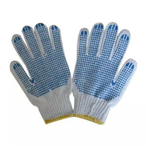 KVR 2024, fábrica al por mayor, guantes de algodón blanco, 40 g/par para jardinería y trabajo de seguridad manual, guantes de algodón blanco - Product Image 6