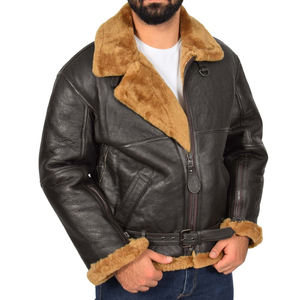 Venta caliente profesional cómodo producto premium 2024 servicio OEM personalizado hombres usan chaquetas de cuero de motorista - Product Image 3