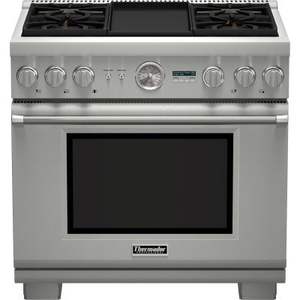 Cuisinière à vapeur double combustible Thermador Pro Grand Commercial de 60 pouces de haute qualité - Product Image 3