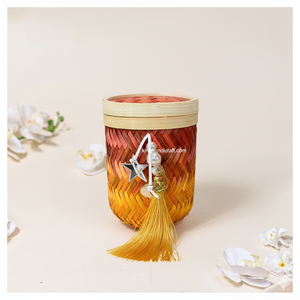 Exclusiva Cesta de Almacenamiento Artesanal para Ramadán y Eid, Hecha a Mano, Ecológica, Moderna, Circular, Decorativa, Personalizada para las Fiestas - Product Image 2