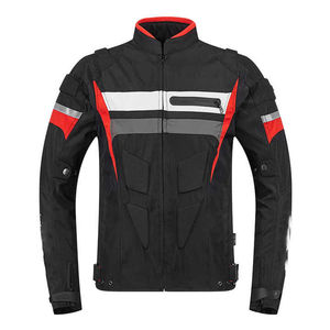 Chaqueta de Motociclista Acolchada Personalizada de Moda Urbana 2026, Chaqueta de Cordura con Cremallera Textil para Hombre - Product Image 3