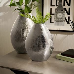Modern Shiny Polished Metal Plated Table <b>Vase</b> Latest Design for Living Room Interior <b>Decoration</b> Top Tabletop <b>Decorating</b> <b>Vase</b> - Product Image 6