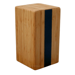 Fournitures funéraires humaines adultes en bois urnes de crémation Design classique en bois fabriqué à la main fini naturel - Product Image 5