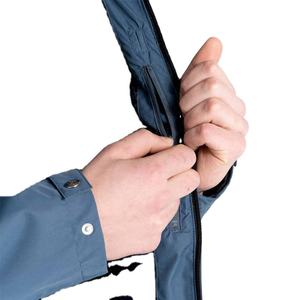 Ensembles de survêtements coupe-vent personnalisés à étiquette privée, 2 pièces, surdimensionnés, en polyester lourd, décontractés, pour hommes - Product Image 4