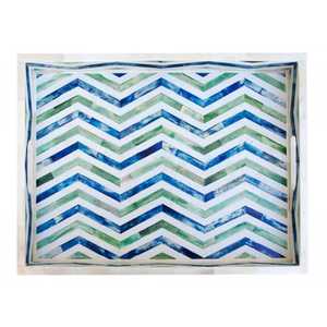 ถาดเสิร์ฟทำจากไม้ฝังกระดูกคุณภาพดีเยี่ยมเน้นตกแต่งทำด้วยมืออย่างหรูหราสำหรับใช้ในห้องครัวโรงแรมและห้องนั่งเล่น - Product Image 4