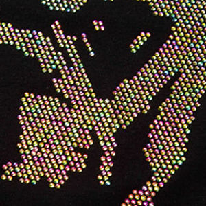 Service OEM Impression Numérique T-shirts en Coton Tricoté 100% avec Strass Vente en Gros Légers - Product Image 5