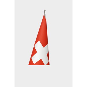 Official <b>for</b> Switzerland Indoor <b>Flag</b> with Custom Logo Aluminum <b>Pole</b> & Durable Materials - Product Image 3