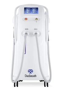 คุณภาพส่งออกที่ดีที่สุดและจัดส่งรวดเร็ว DuoSmooth 2-in-1 เครื่องเลเซอร์ไดโอด + ระบบ IPL สำหรับขาย - Product Image 2