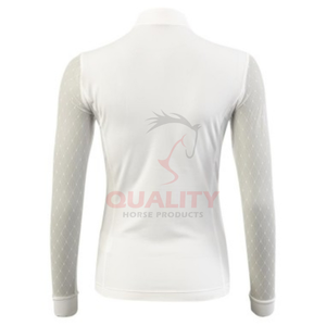 เสื้อขี่ม้าผู้หญิง ดีไซน์ทันสมัย ผ้าสปอร์ตยืดหยุ่น ระบายอากาศ ซับเหงื่อ แห้งเร็ว สำหรับขี่ม้า - Product Image 5