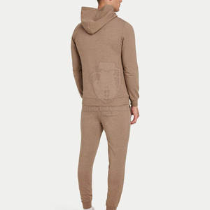 Trajes Deportivos de Forro Polar para Hombre, con Capucha, Casuales, Sólidos, Transpirables, Ecológicos, Venta al Por Mayor, Servicio OEM - Product Image 4