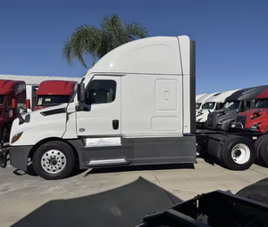 Best!! Used 2023 2024 Freightliners Cascadias 126 Sleeper Semi <b>Truck</b> 72 Raised Roof Sleeper Detroit 455HP 12Speed Dt12 Automatic - Product Image 2