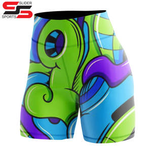 Vêtements de sport personnalisés Vêtements de sport Gym Fitness Short de motard taille haute de qualité supérieure Short sexy d'entraînement pour femmes - Product Image 3