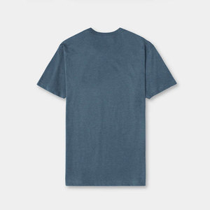 Camiseta de Cuello Redondo, Manga Corta, Corte Ajustado, 52% Algodón, 48% Poliéster, Alta Calidad, Transpirable, Diseño Liso - Product Image 2