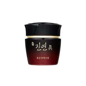 Crema Elástica de Ginseng Rojo Jinyeonjin 50ml, Crema Facial de Cúrcuma con Ácido Tranexámico, Arbutina, Glicerina y Arroz para Blanquear la Piel - Product Image 1