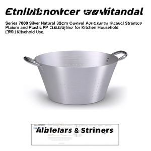 Colador cónico de aluminio (32cm) SERIE 7000 Plata natural 7060 32 - Product Image 2