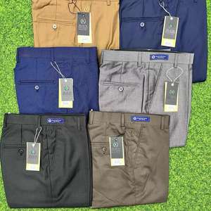 คอลเลกชันใหม่กางเกงเดรสผู้ชายผ้าฝ้ายนุ่มคุณภาพสูง สีสันและดีไซน์ที่ดีที่สุด กางเกงเดรสขายดีสําหรับผู้ชาย - Product Image 3