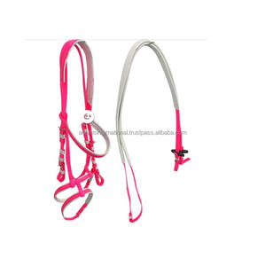 Brida de PVC de buena calidad con rieles para caballos, brida de Carreras de Caballos de pvc, fabricante al por mayor - Product Image 3