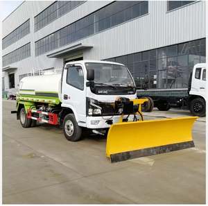 New DongFeng WaterSprinkler <b>Truck</b> FrontMounted SnowplowAttachment Engine-Powered HeavyDuty Gear 3yrwarranty worldwide shipping - Product Image 3