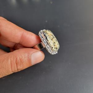 Nouvelle mode 2026, bague réglable en cristal naturel antique, grande pierre précieuse, bijoux, cadeau de mariage, de fiançailles, de fête, en gros - Product Image 4