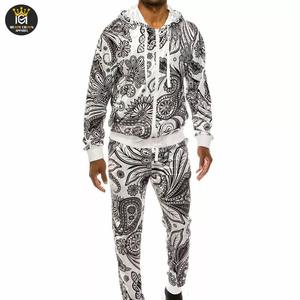 Nuevo chándal de moda para hombres, ropa de gimnasio, conjunto de chándal para correr, ropa deportiva, chándal de sublimación, traje de invierno - Product Image 1