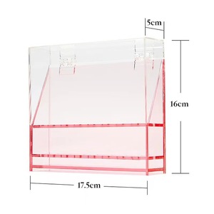 8 Hole Acrylic Eyelash Tweezers Display <b>Box</b> Dust Proof Organizer for Lash Extension <b>Tools</b> - Product Image 4