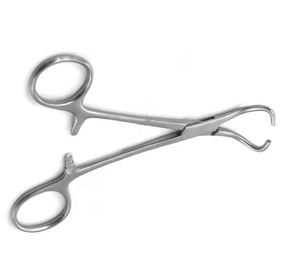 ที่หนีบผ้าแบบแมนนวลพร้อมลูกบอลและซ็อกเก็ตที่ใช้สำหรับงานผ่าตัดขนาด11.5ซม.-14ซม. ทำจากสเตนเลสสตีล - Product Image 2