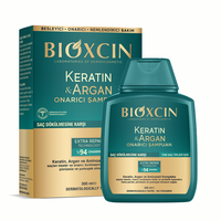 Bioxcin Forte 300ml Shampooing Herbal à l'Acide Glycolique pour la Prévention de la Chute de Cheveux, Formule Laser Diode pour Casque ou Bonnet, Unisexe