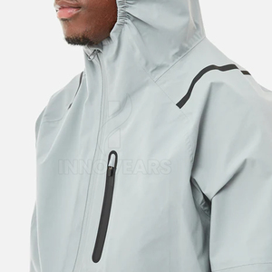 Meilleur prix Confortable Hommes Été Fitness Coupe-Vent Ensembles Courts Respirant Léger Nylon/Polyester Tissu en Tailles XL/XXL - Product Image 6